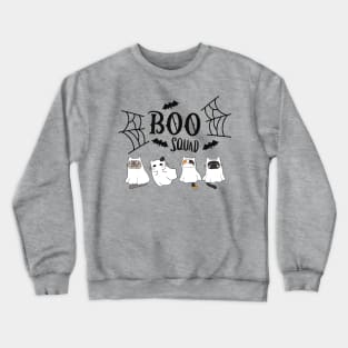 Boo squad Ghost Cat Crewneck Sweatshirt